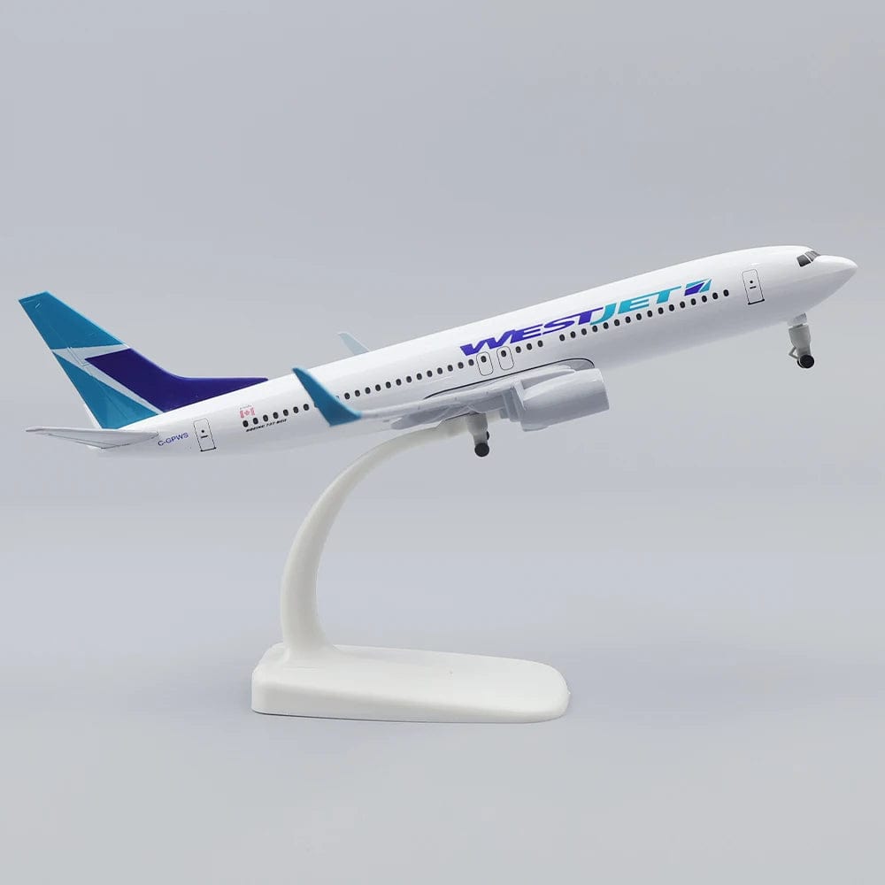 WestJet B737 - Escala 1:400 - 20 cm - 7,8 pulgadas