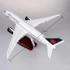 طائرة دريملاينر B787 تابعة لشركة طيران كندا - مقياس 1/130 - 43 سم - 16.9 بوصة