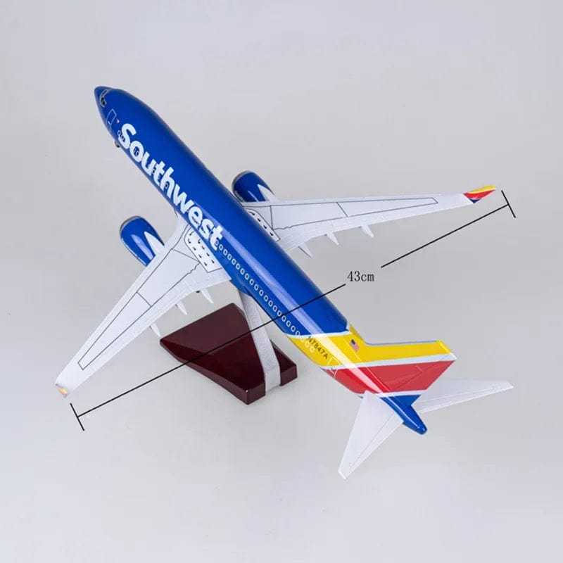 B737-700 Southwest - Scale 1/80 - 47cm - 18.5 in