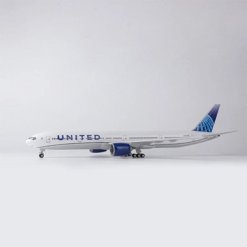 طائرة B777 United - مقياس 1/157 - 47 سم - 18.5 بوصة - نموذج طائرة
