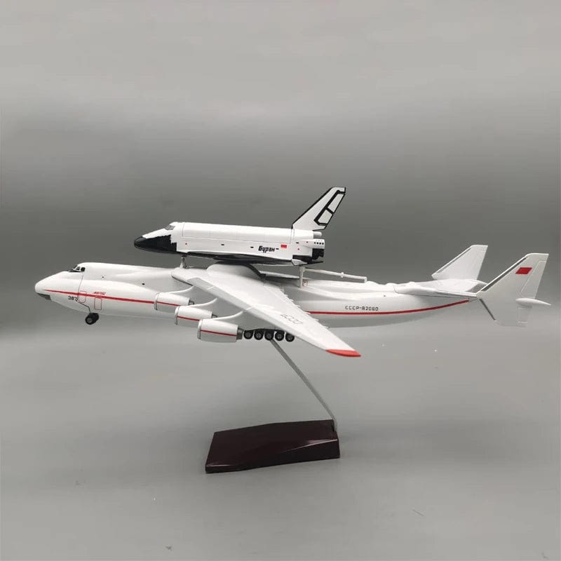 Antonov AN-225 AN225 Mriya - Buran Space Shuttle - 42cm - Airplane Model