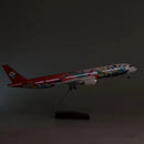 A350 Sichuan Panda  - Scale 1/142 - 47cm - 18.5in - Luces Led (Opcional)