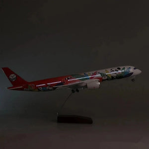 A350 Sichuan Panda - Escala 1/142 - 47 cm - 18,5 pulgadas - LED opcional