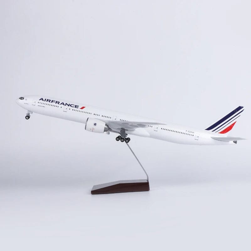 Maqueta de avión B777 de Air France - Escala 1/157 - 47 cm - 18,5 pulgadas