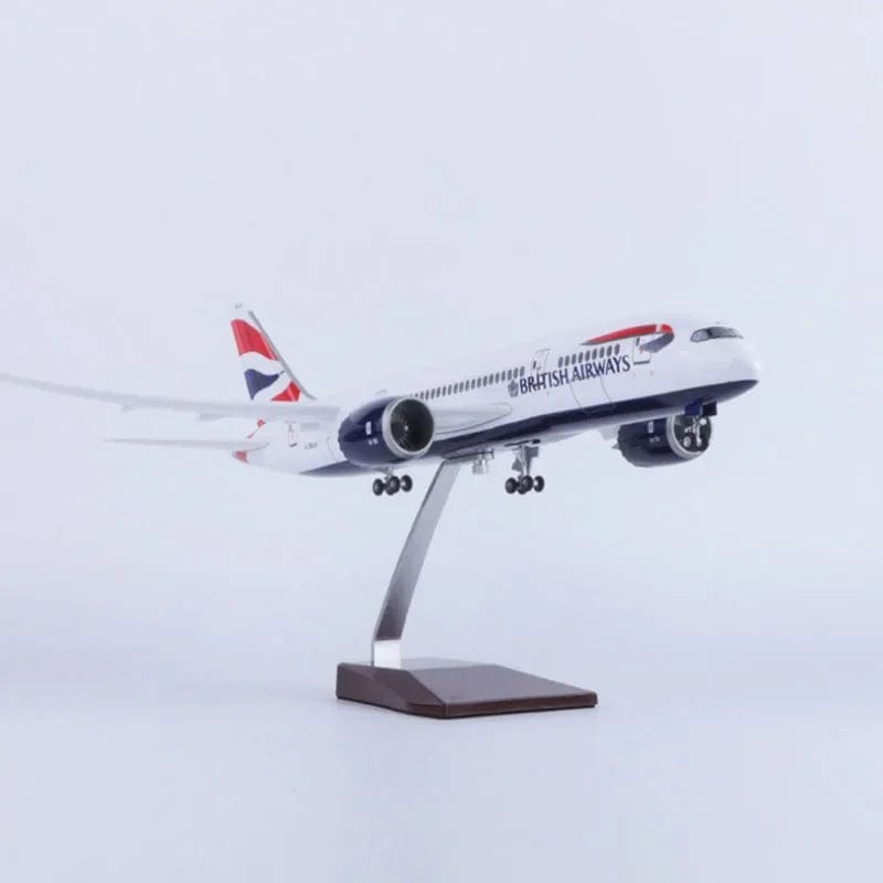 B787 Británico - Escala 1/130 - 43cm - 16.9 in