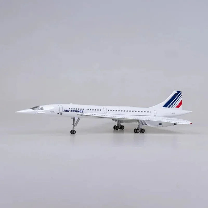 Led Concorde Model Concorde Air France – 1:125 Scale Executive Model – 50cm (19.68