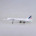 Concorde Air France – 1:125 Scale Executive Model – 50cm (19.68") – LED Acoustic & High-Density Resin Edition - Thumbnail 5