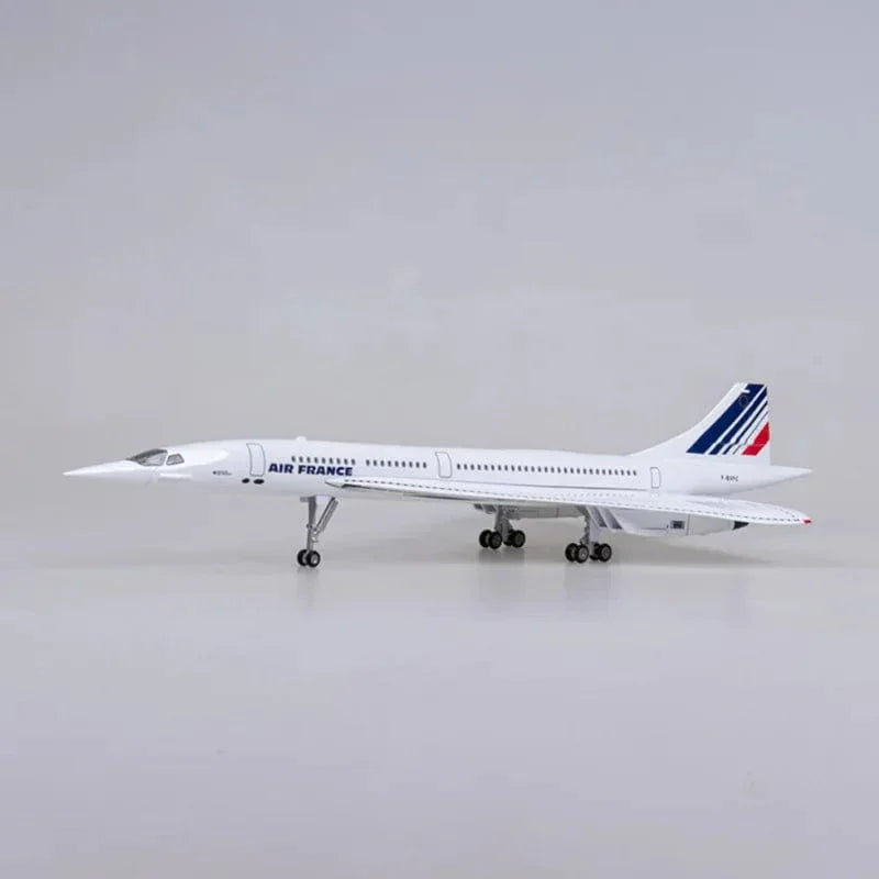 Concorde Air France – 1:125 Scale Executive Model – 50cm (19.68") – LED Acoustic & High-Density Resin Edition - Image 5