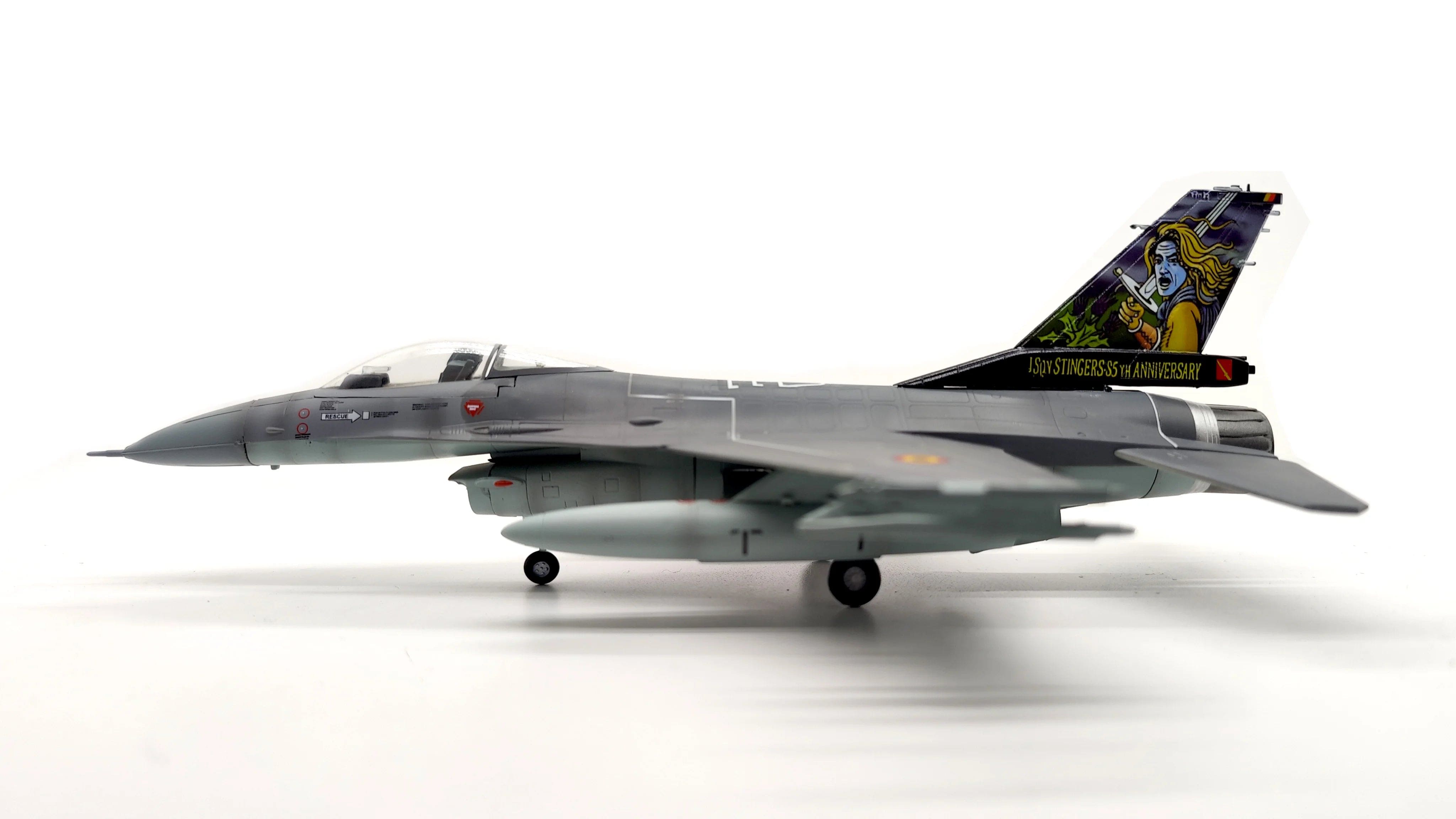 F-16A MLU Fighting Falcon - Edition Especial Belgica 2003 - Scale 1: 72