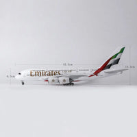 A380 Emirates - Scale 1/160 - 46cm - 18.5 in