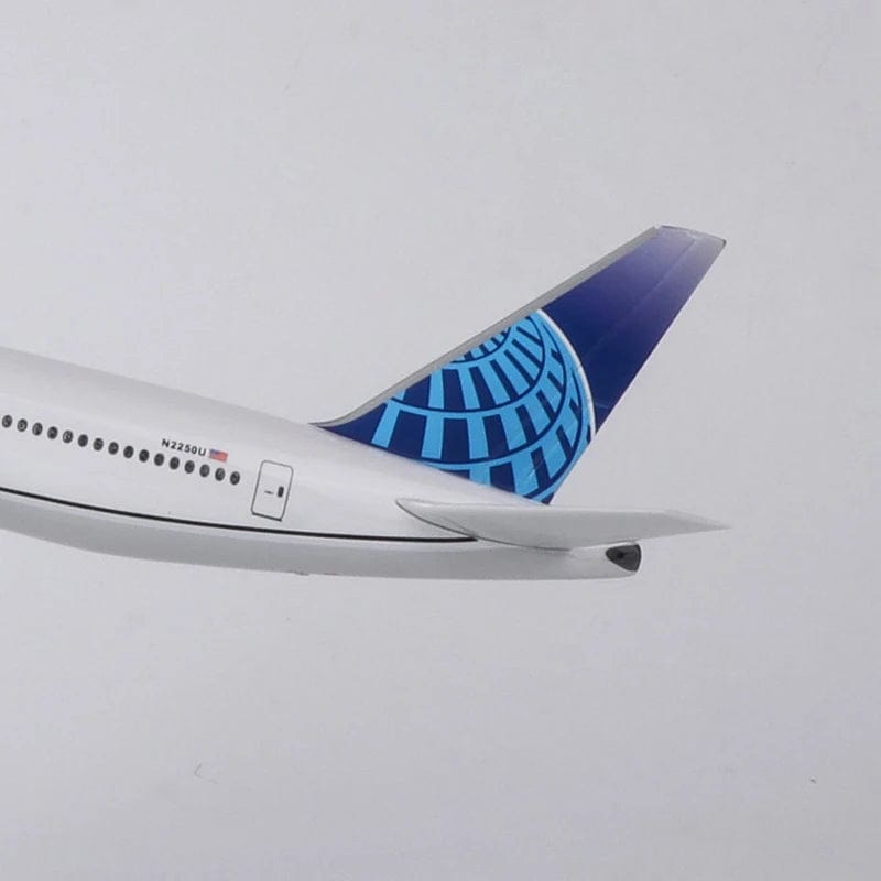 طائرة B777 United - مقياس 1/157 - 47 سم - 18.5 بوصة - نموذج طائرة