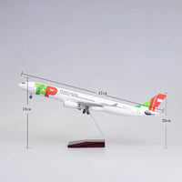 A330 TAP Air Portugal - Scale 1/135 - 47cm - 18.5 in - Airplane Model