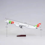 A330 TAP Air Portugal - Scale 1/135 - 47cm - 18.5 in - Airplane Model - Thumbnail 4