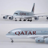 A380 Qatar - Escala 1/160 - 47cm - 18.5 in