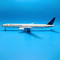 B777 Arabia Saudita - Escala 1/157 - 47CM -18.5in - Luces Led