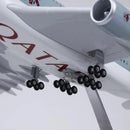 A380 Qatar - Escala 1/160 - 47cm - 18.5 in