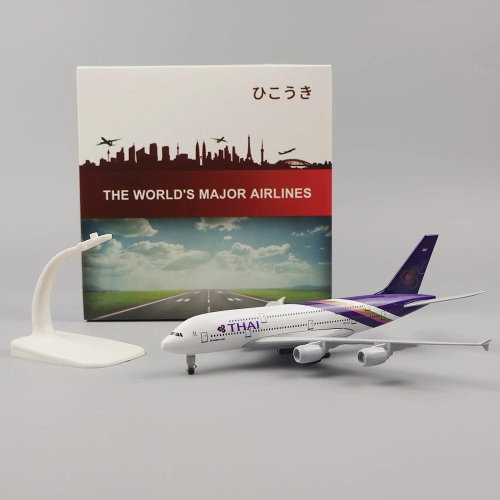 THAI A380 - Escala 1:400 - 20cm - 7.8in