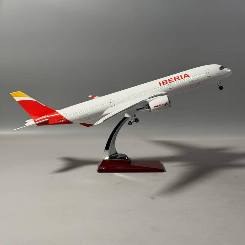 Iberia Airbus A350-900 "Despega un equipo" Airplane Model — 1:157 Scale | 47cm / 18.5" - Image 1