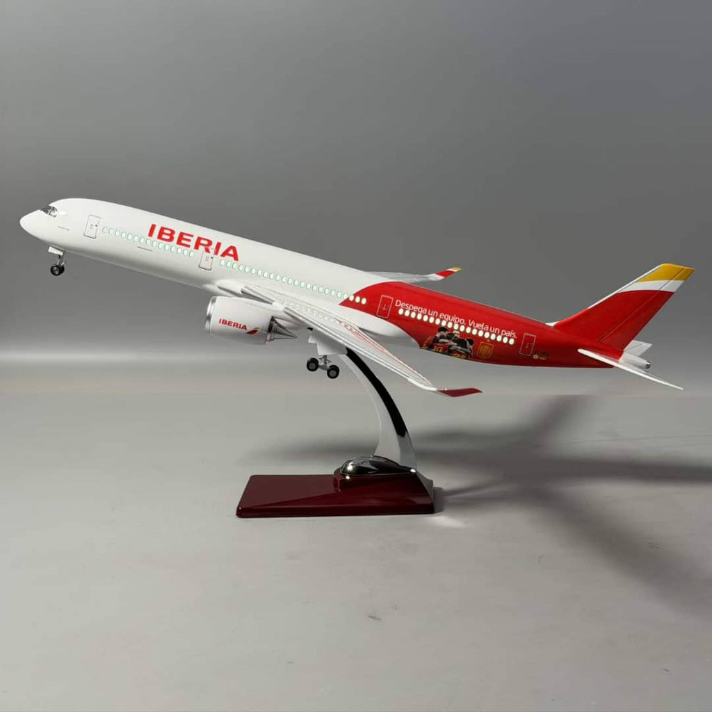 Iberia Airbus A350-900 "Despega un equipo" Airplane Model — 1:157 Scale | 47cm / 18.5"