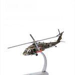 UH-60 Black Hawk Military Helicopter 1:72 – Die-Cast Alloy Precision – 8.7 in - Thumbnail 2