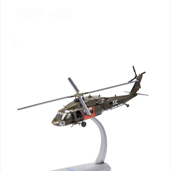UH-60 Black Hawk Military Helicopter 1:72 – Die-Cast Alloy Precision – 8.7 in - Secondary