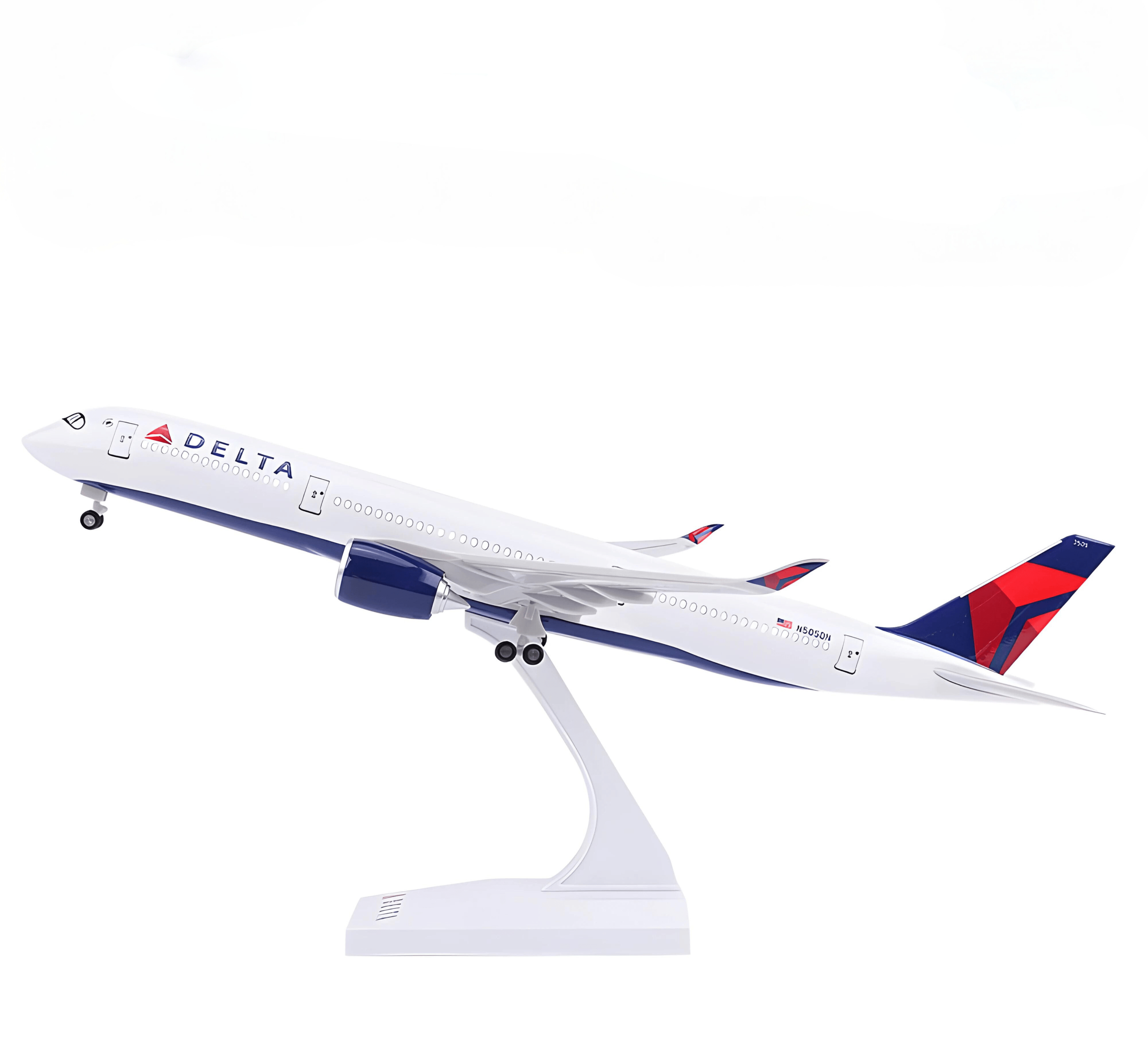 A350 Delta - 30cm - 11.8in - LED & Sound - Airplane Model