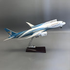 Oman Air Boeing 787-9 Dreamliner – 42 cm / 16.5 in – Openable Hatch Cover LED Display Model