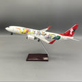 T'way Air Boeing 737-800 "Pokémon Jet TW" – 37 cm / 14.6 in – Voice-Activated LED Display Model