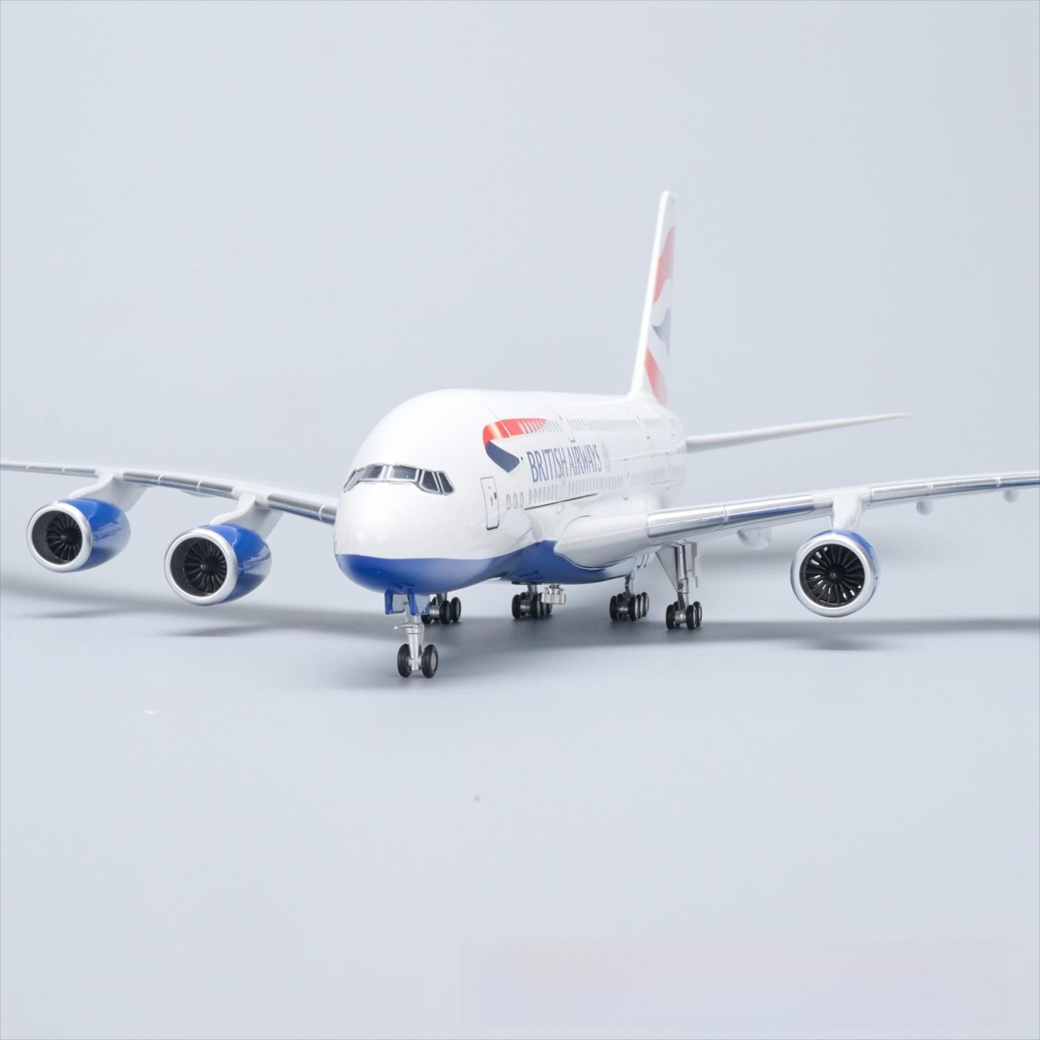 British Airways Airbus A380 1:160 – 45.5 cm / 17.9 in – Voice-Activated LED Lights