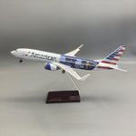 American Airlines Boeing 737-800 "FIFA World Cup 2026" – 37 cm / 14.6 in – Voice-Activated LED Display Model - Thumbnail 1