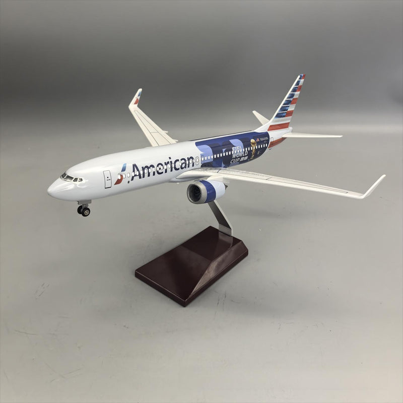 American Airlines Boeing 737-800 "FIFA World Cup 2026" – 37 cm / 14.6 in – Voice-Activated LED Display Model - Image 5