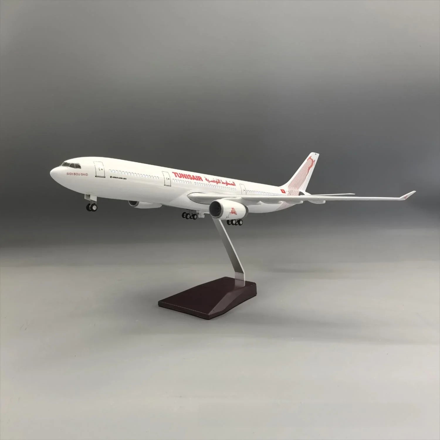 Tunisair Airbus A330 – 47 cm / 18.5 in – Voice-Activated LED Lights - Gallery 3