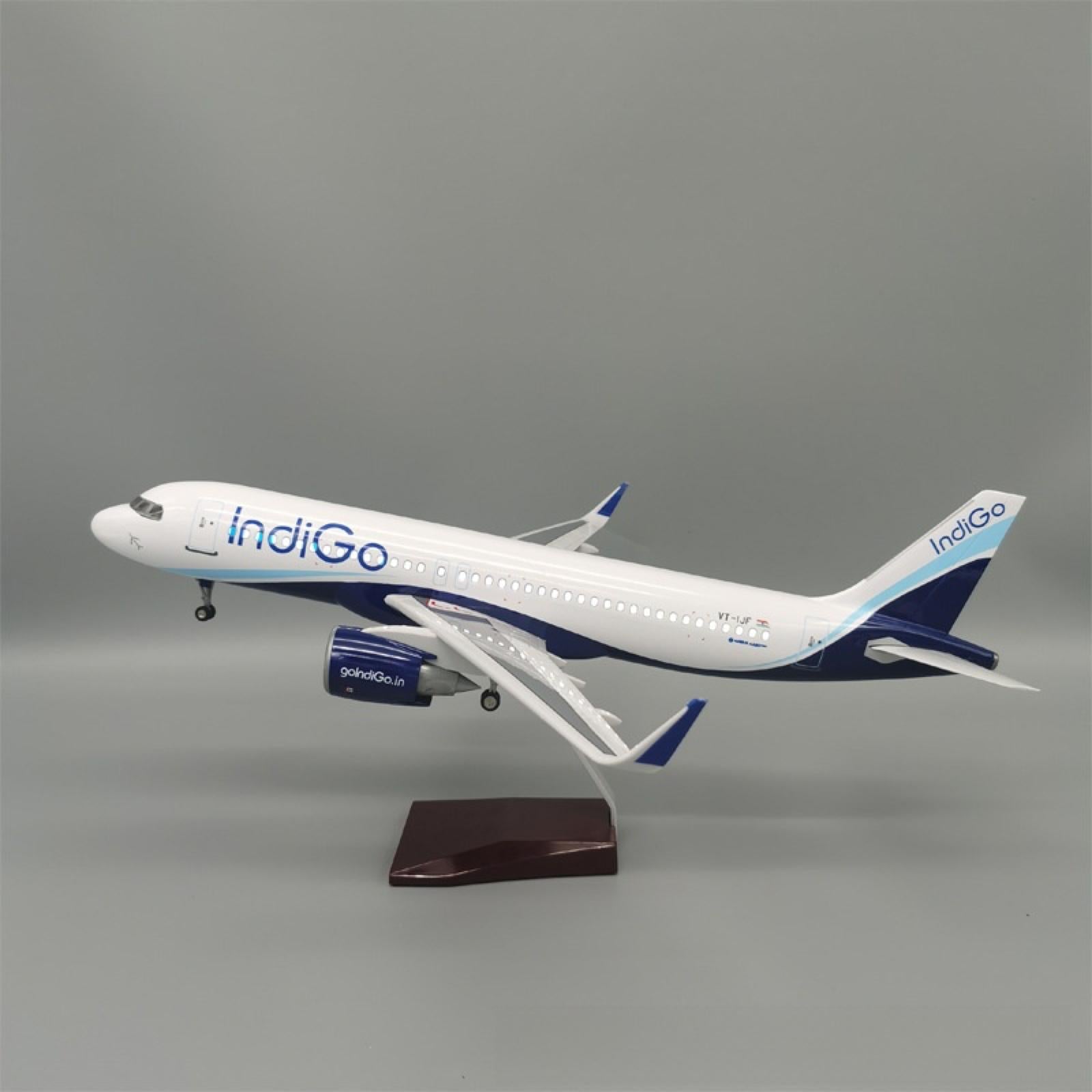 A320 Neo Indigo – 1:80 Scale (47cm / 18.5in)