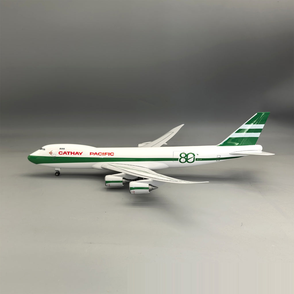 Cathay Cargo 80th Anniversary Boeing 747-8F 1:160 – 47 cm / 18.5 in – Limited Edition