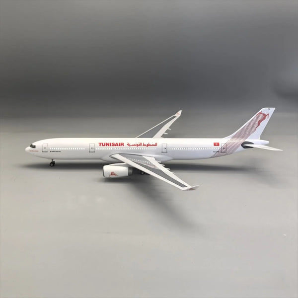 Tunisair Airbus A330 – 47 cm / 18.5 in – Luces LED activadas por voz - Secondary
