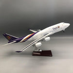Thai Airways Boeing 747-400 1:150 – 47 cm / 18.5 in – Opening Cabin Interior & LED Lights - Thumbnail 8