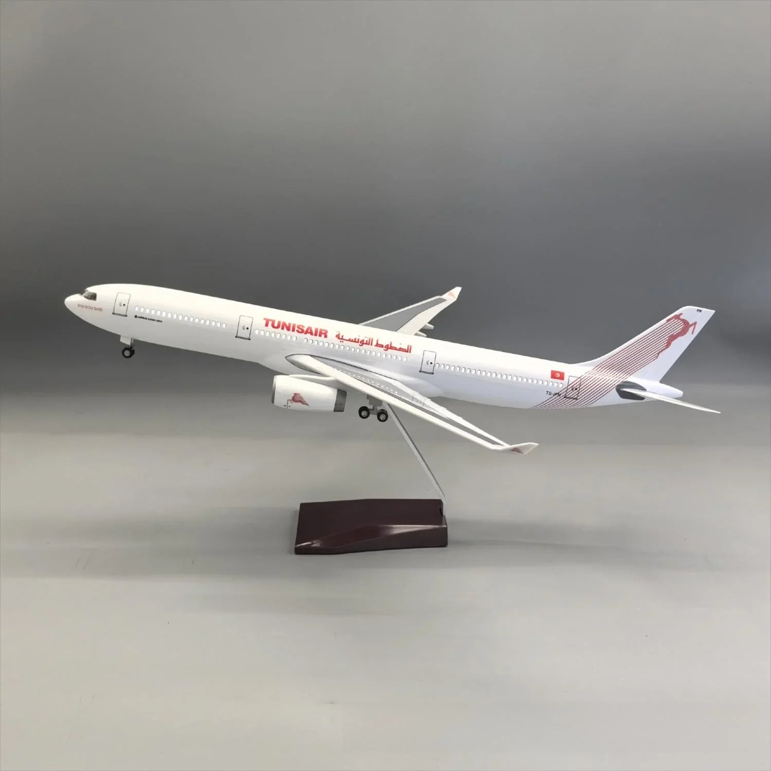 Tunisair Airbus A330 – 47 cm / 18.5 in – Voice-Activated LED Lights - Gallery 1