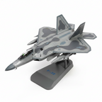 U.S. Air Force F-22 Raptor 1:72 – 26.5 cm / 10.4 in – Premium Diecast Alloy & ABS Stealth Fighter Model