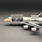 Saudia Airlines Boeing 747-400 1:150 – 47 cm / 18.5 in – Opening Cabin Interior & LED Lights