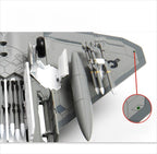 U.S. Air Force F-22 Raptor 1:72 – 26.5 cm / 10.4 in – Premium Diecast Alloy & ABS Stealth Fighter Model