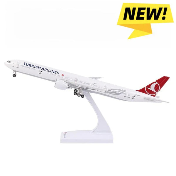 B777-30cm turco - LED y sonido - Modelo de avión