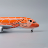 A380 ANA Japan ORANGE TURTLE - SCALE 1/160 - 47CM - 18,5 IN - AIRPLANE MODEL