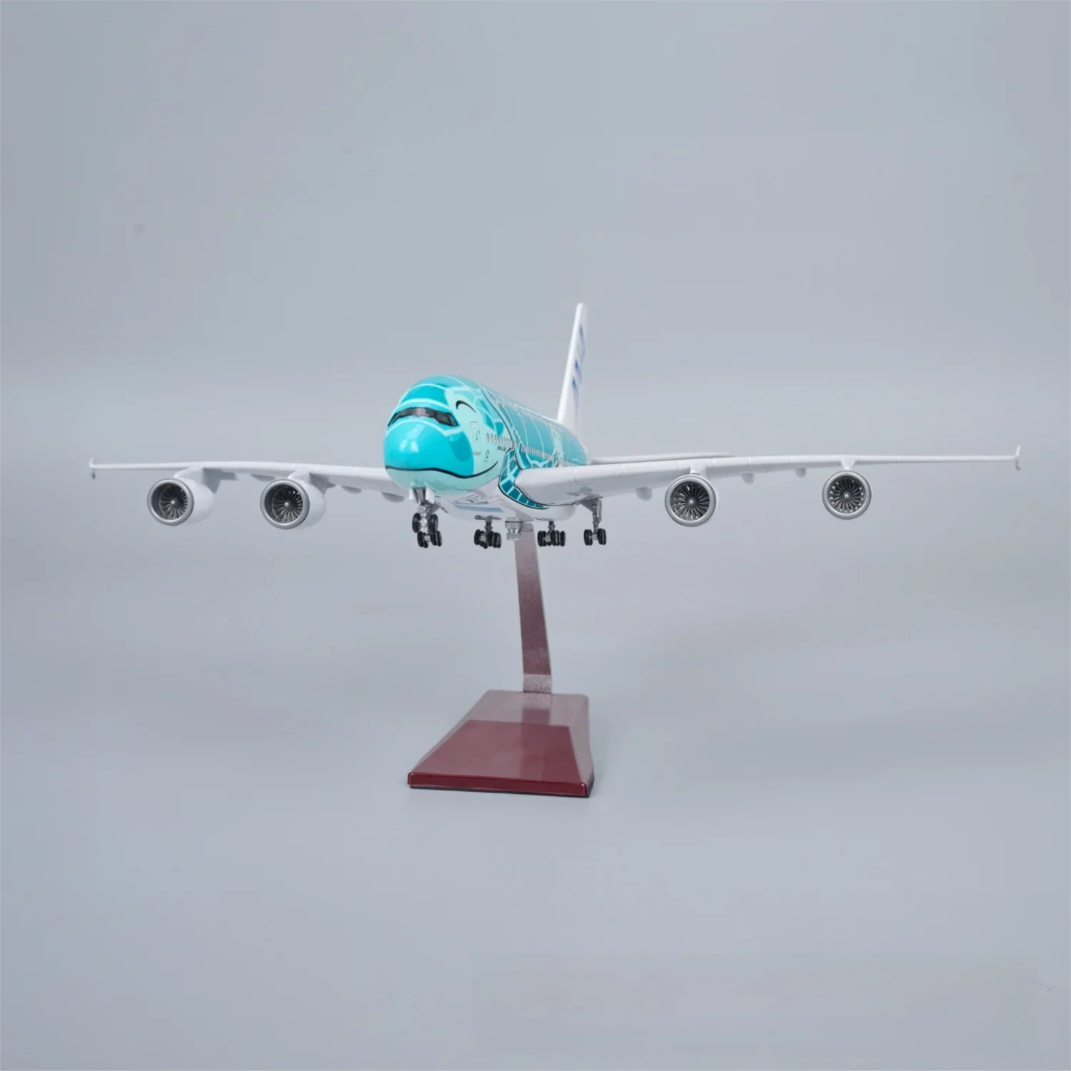 A380 ANA Japan GREEN TURTLE - SCALE 1/160 - 47CM - 18,5 IN