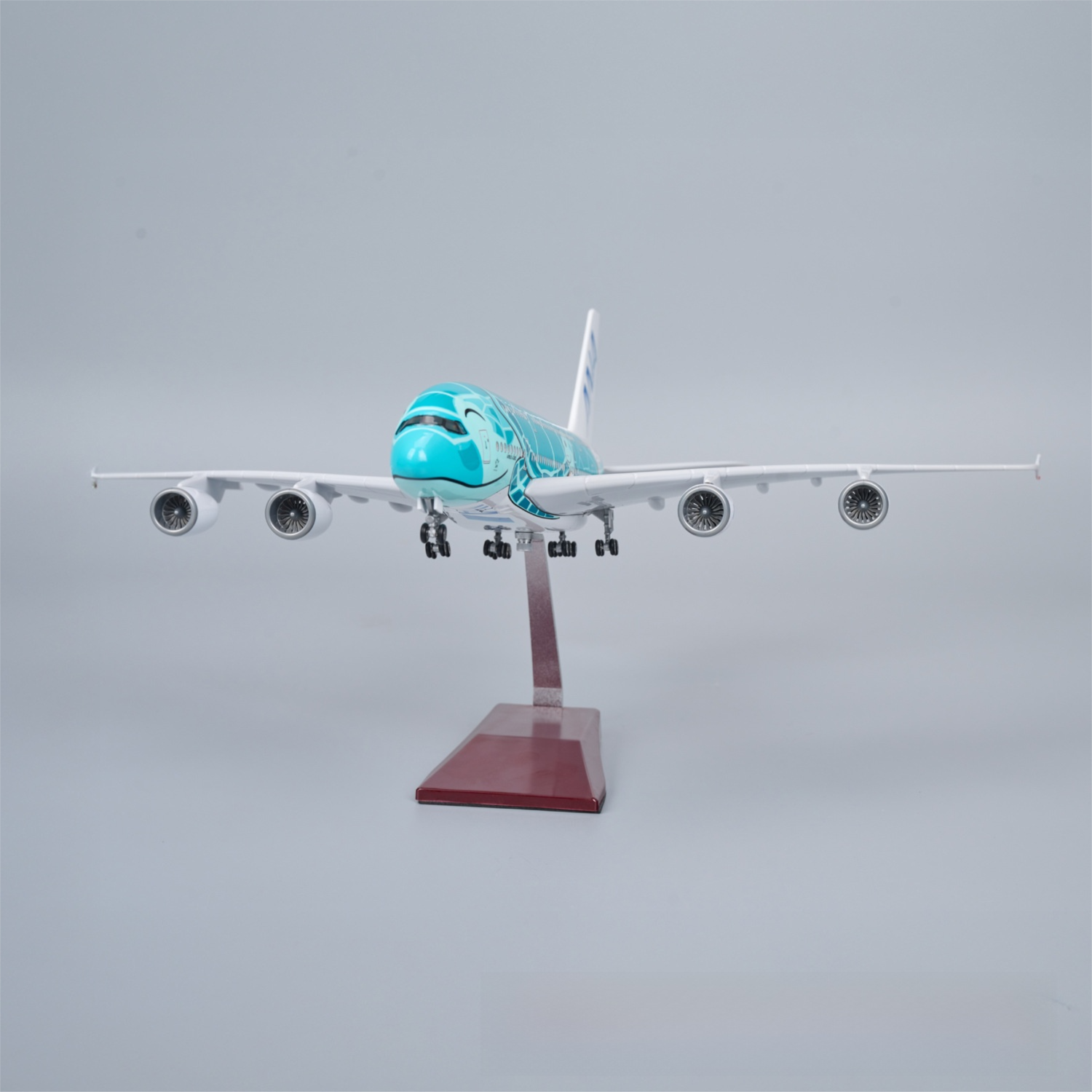 A380 ANA GREEN TURTLE - SCALE 1/160 - 47CM - 18,5 IN - AIRPLANE MODEL