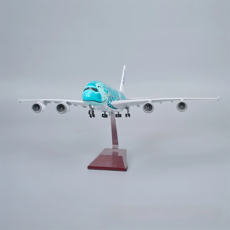 A380 ANA Japan GREEN TURTLE - SCALE 1/160 - 47CM - 18,5 IN - AIRPLANE MODEL - Image 6