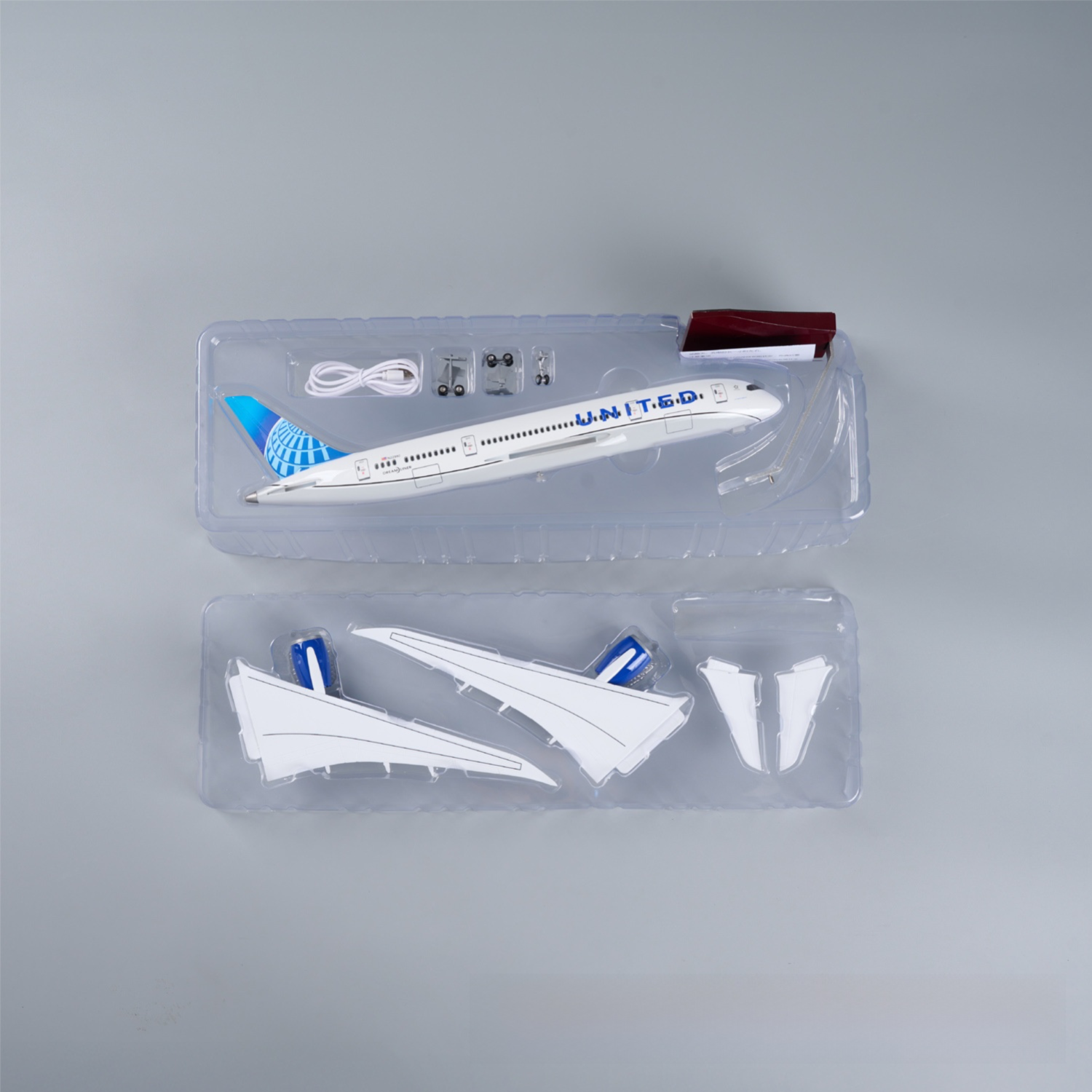 BOEING 787-9 UNITED AIRLINES – SCALE 1:130 (43 CM / 16.9 IN) - New Livery