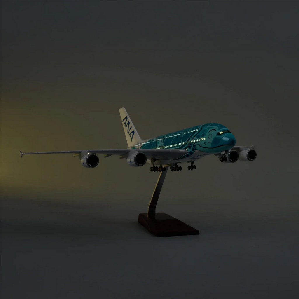A380 ANA Japan BLUE TURTLE - SCALE 1/160 - 47CM - 18,5 IN A380 ANA Japan BLUE TURTLE - SCALE 1/160 - 47CM - 18,5 IN