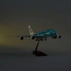 A380 ANA Japan BLUE TURTLE - مقياس 1/160 - 47 سم - 18.5 بوصة - نموذج طائرة
