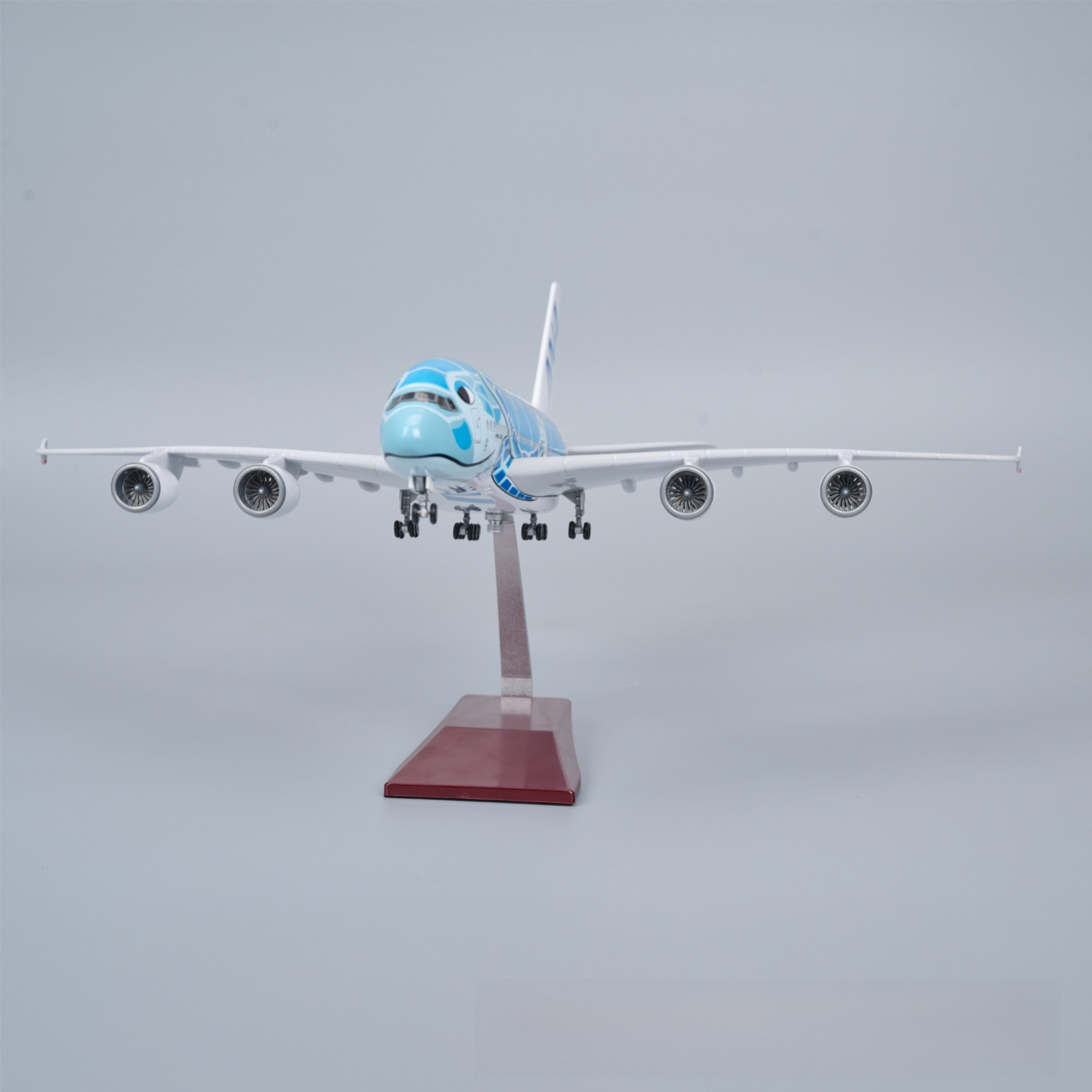 A380 ANA BLUE TURTLE - SCALE 1/160 - 47CM - 18,5 IN - AIRPLANE MODEL