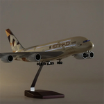 Airbus A380 Etihad 1:160 – 47 cm / 18.5 in – LED Lights - Thumbnail 1